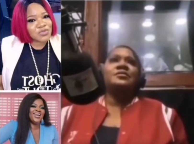 Forget social media" Toyin Abraham speaks on alleged beef with Funke Akindele.