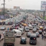 Gridlock on Lagos-Benin expressway as UNIBEN students protest fees hike