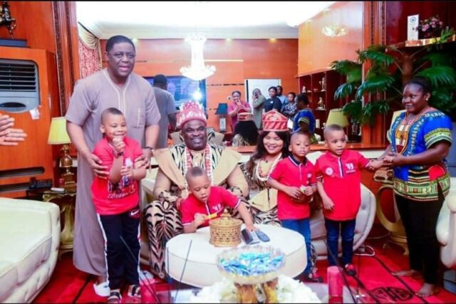 Precious Chikwendu's Community Monarch Visits FFK in Abuja