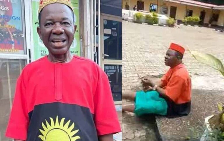 It’s a civil dress and not a Biafra regalia — Actor Chiwetalu Agu says, after he was arrested in Onitsha, Anambra State