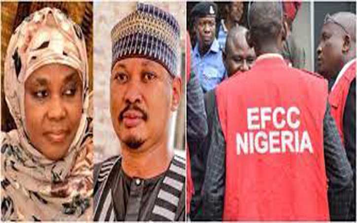 EFCC arrests Gov Ganduje’s wife for allegedly defrauding her son