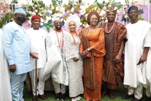 “Don’t die for politicians” – Gov Makinde to Nigerians after wedding of Fayose’s son