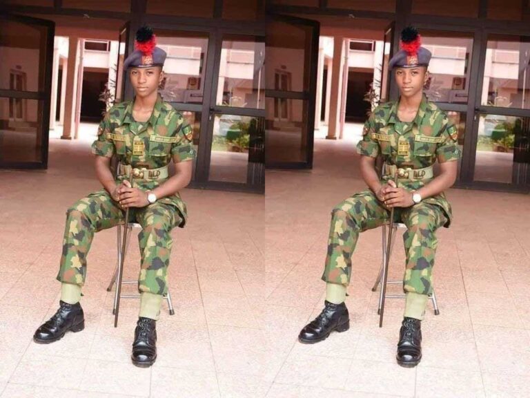 Igbo Lady Emerges Best Graduating Cadet