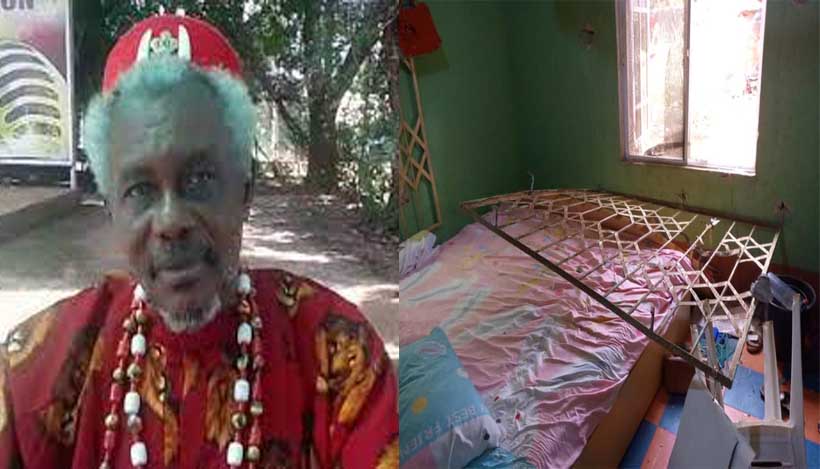 Again, Gunmen allegedly invaded Home of suspended Enugu monarch, Igwe Christopher Okwor 