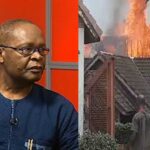 BREAKING: Joe Igbokwe’s country home set ablaze in Anambra [VIDEO]