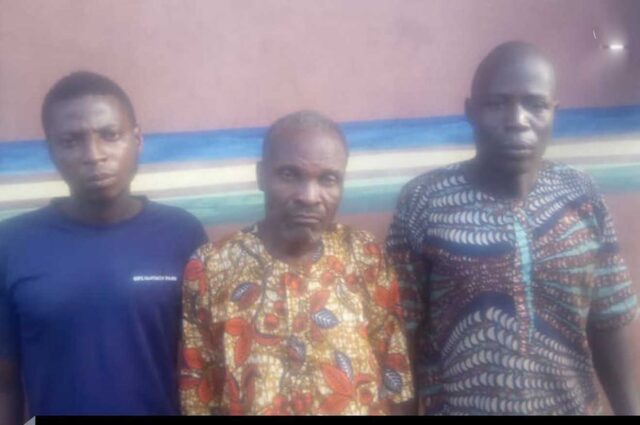 3 r*tualists arrested for exhuming a corpse in Ogun