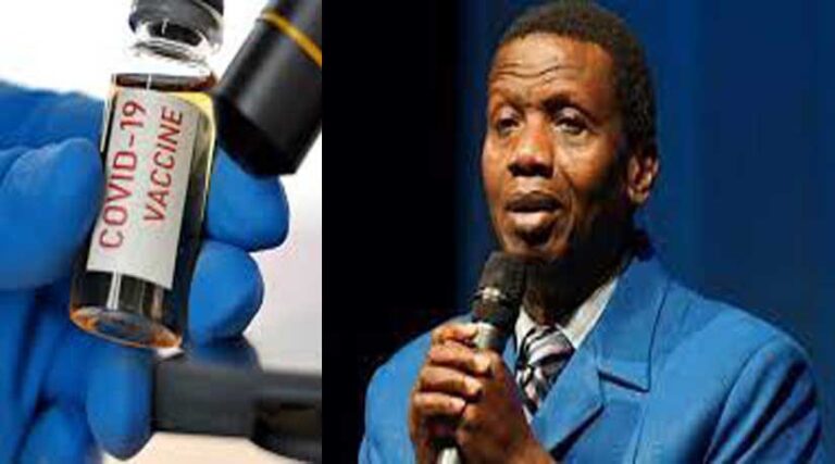 I'll get vaccinated for God’s sake — Pastor Adeboye