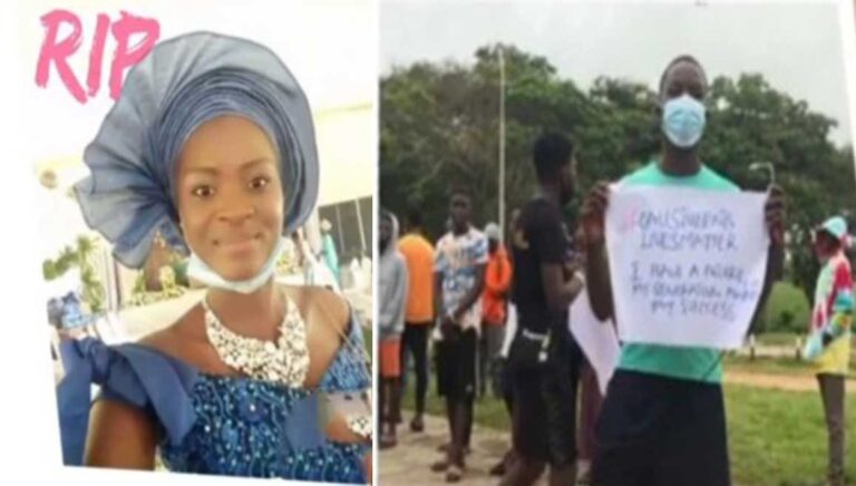 Protest rocks OAU after a final year student d*ed due to alleged medical negligence