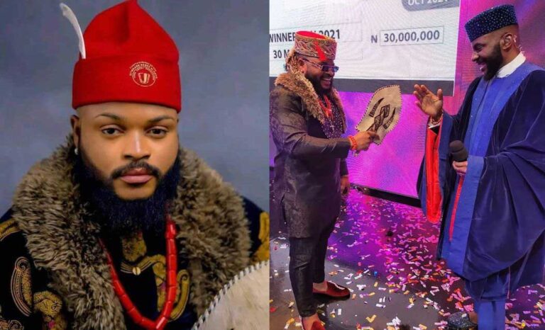 BBNaija 2021 Whitemoney Winner – See what he got (Video)