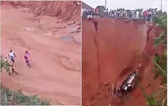 Huge Relief: No life lost as bus falls into a ditch in Imo State