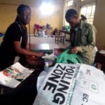 Anambra Election: Photos from  Anambra South Rack Center