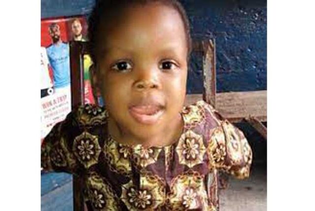 3-Year-Old boy goes missing in Lagos