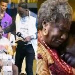 Nollywood actor, Clem Ohameze weeps profusely as he receives N8m from popular prophet