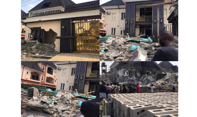 Residents cry out as houses in Festac Phase 2 are demolished.