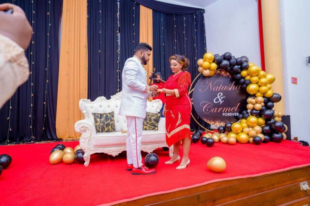 Flamboyant Kenyan pastor, Lucy Natasha has announced her engagement to fellow preacher, Prophet Stanley Carmel.