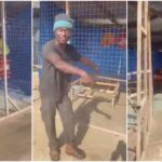 Man laments as thieves steal coffins from his shop