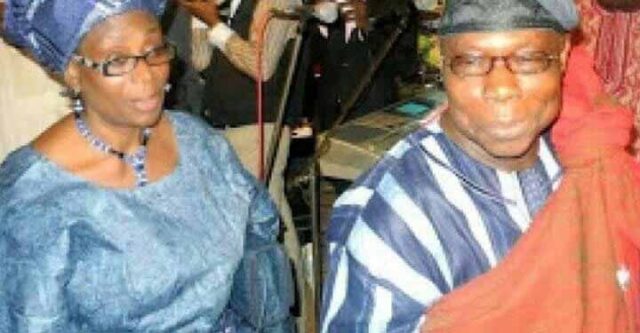 Instead of expecting a man to apologies lead your husband to the bedroom and touch them romantically - Obasanjo's wife tell women
