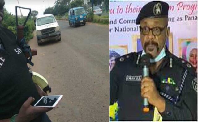Police boss warns Nigerians against giving phones to officers at checkpoints