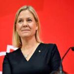 Sweden’s first female prime minister resigns less than 12 hours after being installed 