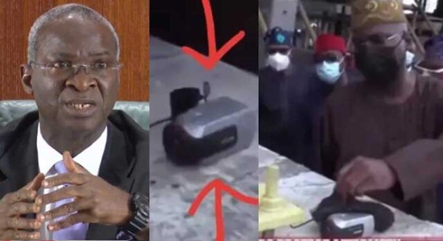 I don't know what happened to the camera I recovered at Lekki tollgate -Fashola