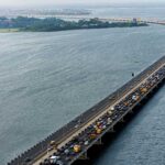 BREAKING: Passengers thrown into lagoon as bus crashes on Third Mainland Bridge