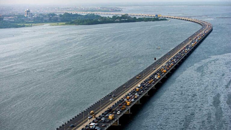 BREAKING: Passengers thrown into lagoon as bus crashes on Third Mainland Bridge