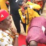 Money ‘rains’ as Kanayo O Kanayo bags chieftaincy title in Imo {VIDEO}