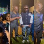 Wizkid, Davido, and Burna Boy show up at Tony Elumelu’s Christmas party (Video)