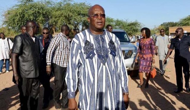 Burkina Faso President Roch Kabore has been detained at a military camp by mutinying soldiers.