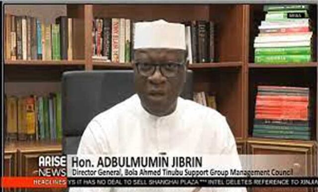 Our emphasis should be on what he has achieved so far instead - Director-General of Bola Tinubu Support Management Council, Abdulmumin Jibrin