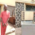 Man arrested for allegedly k*lling his three children and dumping their bodies in a freezer in Enugu