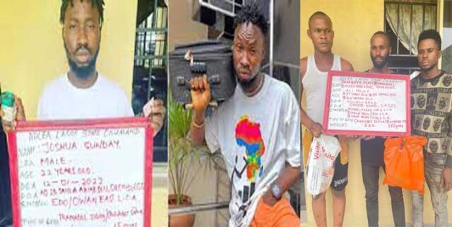 NDLEA explain why Instagram comedian DGeneral was arrested, releases his mugshot and that of others