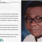 Catholic church suspends Lagos priest who banned Igbo songs in his parish.