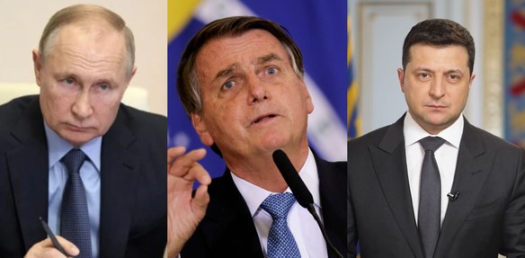 Ukrainian trusted a Comedian with the fate of a Nation - Brazilian president  Jair Bolsonaro Refuses to sanction Russia over Ukraine Invasion