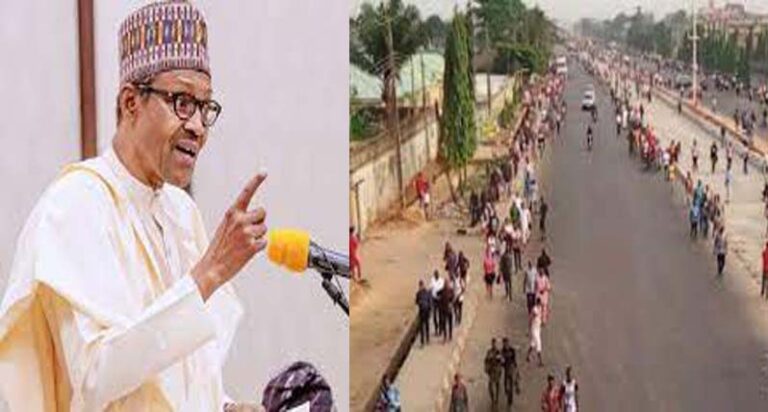 People would be trekking from Lagos to Ibadan if I hadn't Intervene - Buhari