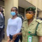 Chidinma Ojukwu picture in court as trial for the murder of Super TV CEO Resumes