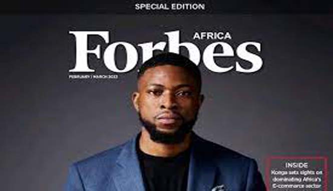 Konga Co-CEO, Prince Ekeh, is featured in Forbes Africa's March issue.