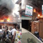 Ladipo market fire outbreak destroy over 200 shops and goods worth millions