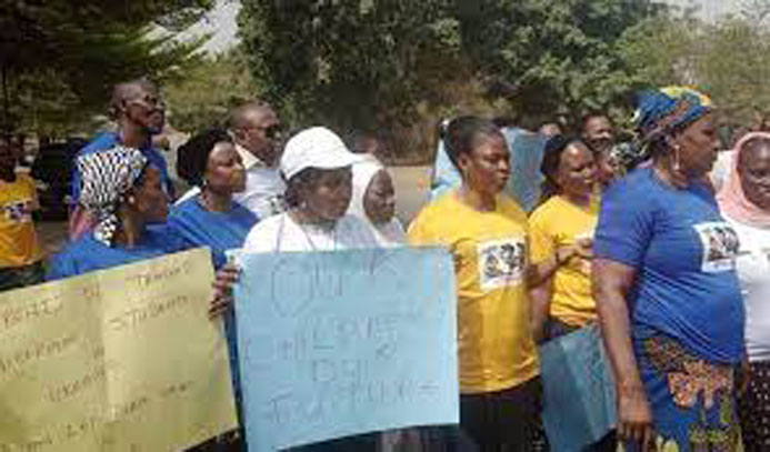 Nigerians stage protest in Abuja over the Russian invasion of Ukraine