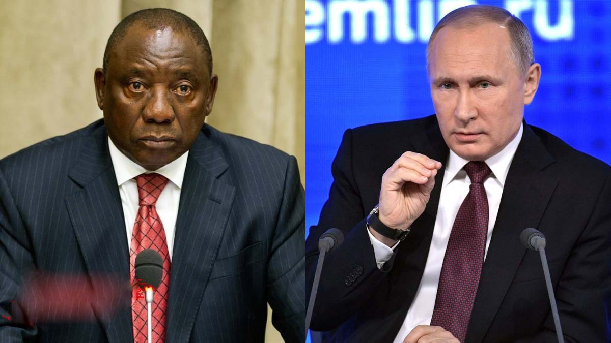 South Africa calls on Russia to immediately withdraw Troops from Ukraine  