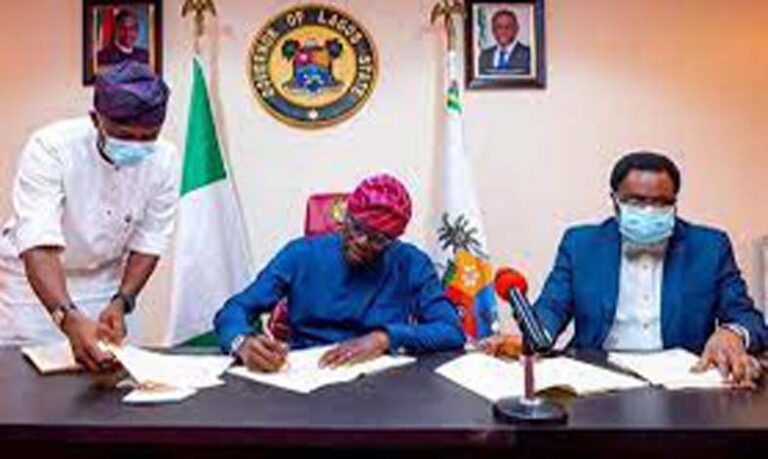 Sanwo-Olu signs bills to establish two Lagos State-owned universities