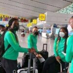 Super Falcons stuck in Abuja airport for over four hours after arriving from their AWCON qualifier