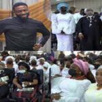 Photos from the funeral mass of actor Karibi Fubara