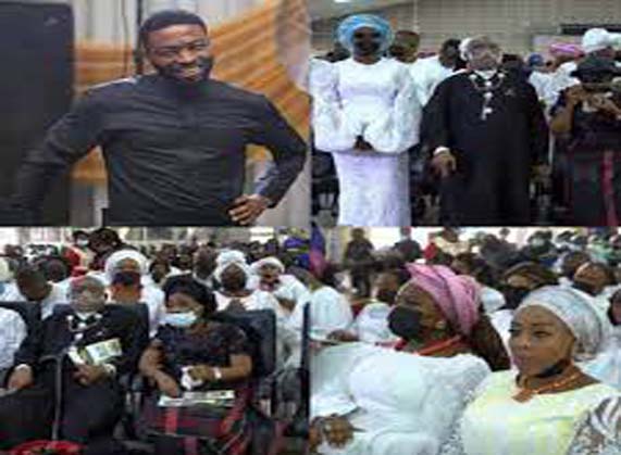 Photos from the funeral mass of actor Karibi Fubara