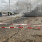 Lagos government shuts down Eko Bridge indefinitely over Apongbon fire outbreak