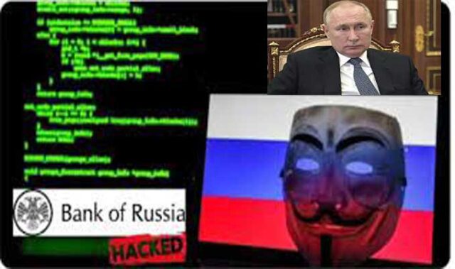 Anonymous Claims it has hacked Russia's Central Bank and will release 35,00 Files with Secret Agreement in 48 hours