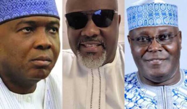 2023 Presidency: Dino Melaye dumps Saraki for Atiku, gives reason [VIDEO]