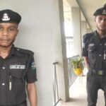 Fake police officer nabbed for allegedly defr#uding business owners in Kano