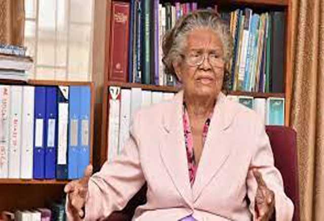 Nigeria's First female Vice Chancellor, Grace Alele-Williams, is d3ad.