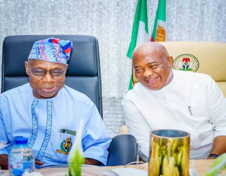 Fmr President Obasanjo commends Gov. Uzodinma on Developmental strides